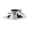 Širokopásmový reproduktor Omnitronic 80710250 biely káblový 6 W