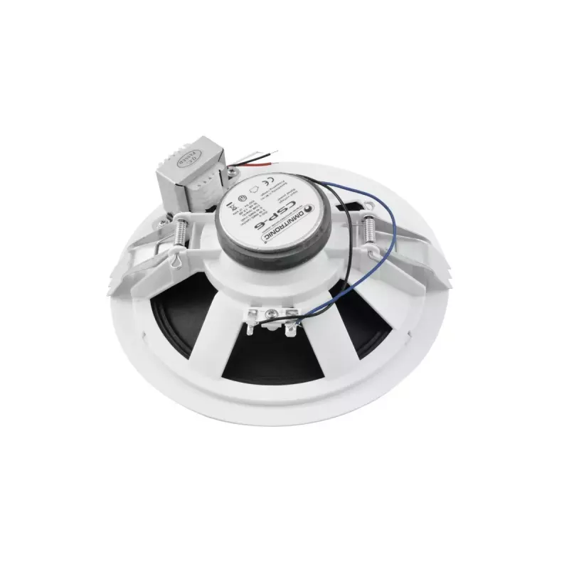 Širokopásmový reproduktor Omnitronic 80710250 biely káblový 6 W