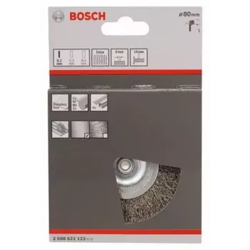 Drôtená kefa Bosch 2 608 622 123 8 cm priemer stopky 6 mm
