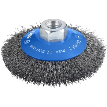 Predleštiaca kefa Bosch Clean for Metal Tapered Brushes Crimped Wire