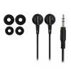 Ewent EW3584 Slúchadlá/headset káblové do uší hudba čierna