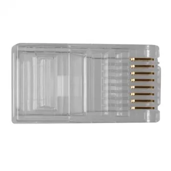 ACT RJ45 (8P/8C) modulárny konektor samec pre plochý kábel