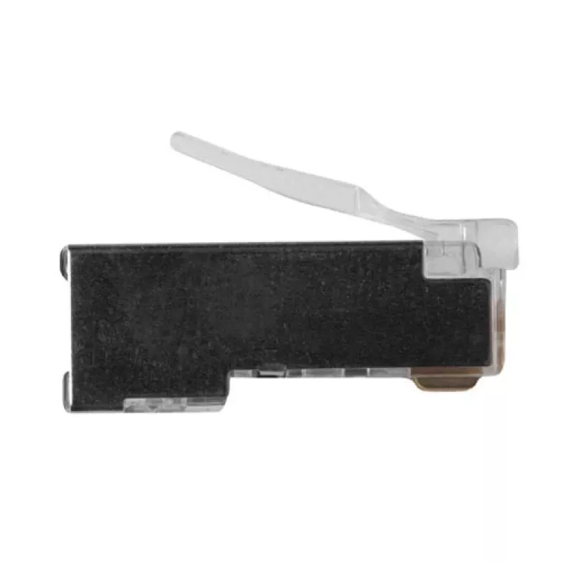 ACT RJ45 (8P/8C) tienený modulárny konektor samec pre okrúhly kábel s lankovými vodičmi