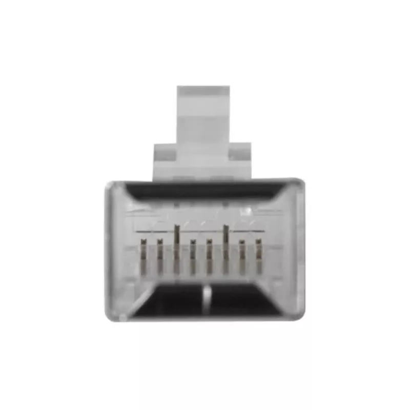 ACT RJ45 (8P/8C) CAT6 tienený modulárny konektor samec pre okrúhly kábel s plnými alebo ohybnými vodičmi
