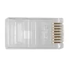 ACT RJ45 (8P/8C) CAT6 modulárny konektor samec pre okrúhly kábel s plnými alebo ohybnými žilami