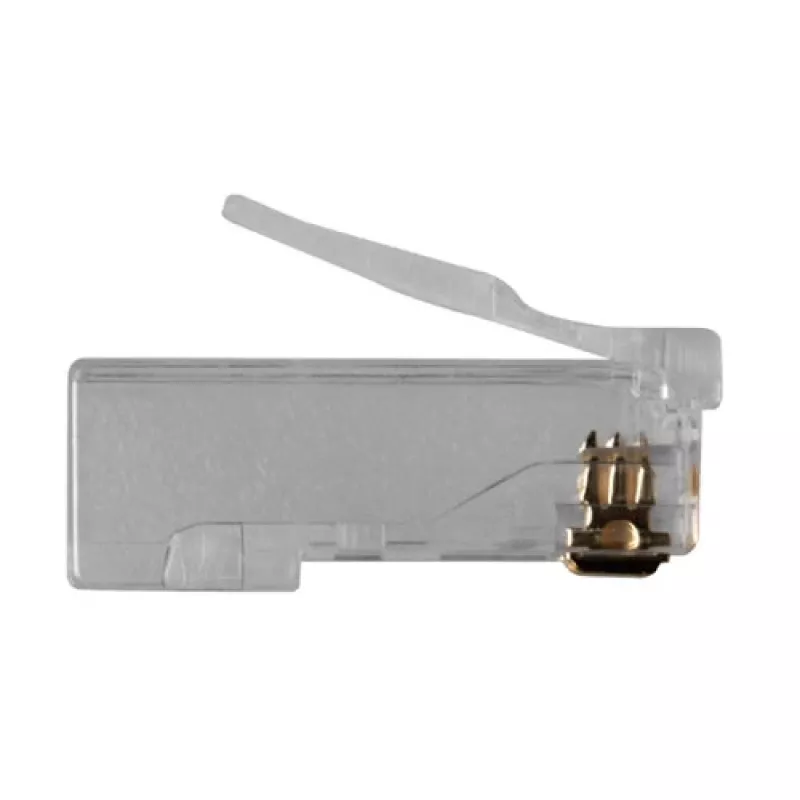ACT RJ45 (8P/8C) CAT6 modulárny konektor samec pre okrúhly kábel s plnými alebo ohybnými žilami