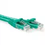 ACT zelený 7 m U/UTP CAT6A patch kábel s RJ45 konektormi, snagless