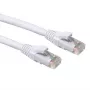 ACT biela 5,00 metra U/UTP CAT6A patch kábel s ochranou západky s RJ45 konektormi