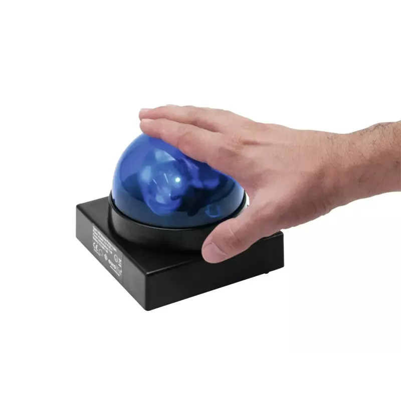 Alarm Lighting prenosné modrá Eurolite 50603650 na batérie 1W