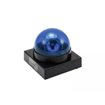 Alarm Lighting prenosné modrá Eurolite 50603650 na batérie 1W