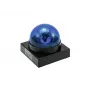 Alarm Lighting prenosné modrá Eurolite 50603650 na batérie 1W