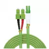 Lindy 46324 InfiniBand/sklenené vlákno kábel 10 m 2x LC 2x SC zelený