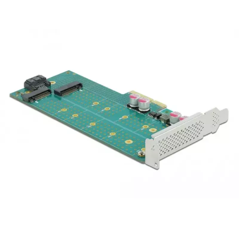 Rozširujúca karta DeLOCK PCI Express x4 na M.2 Key B + M - Low-Profile