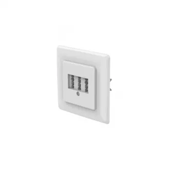 Hama 00201144 Telefónna zásuvka biela plast 1 ks