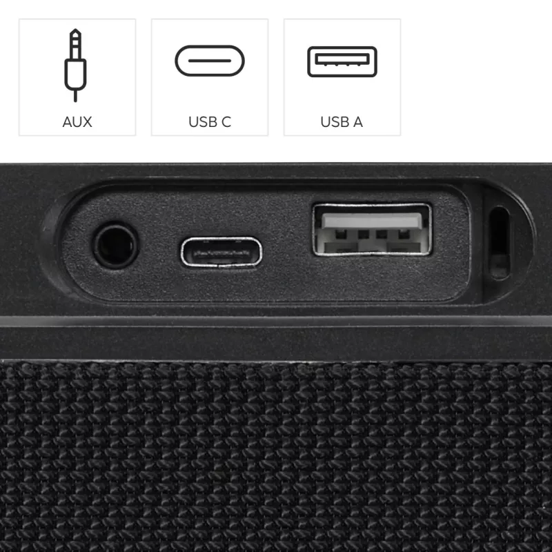 Hama Mate Pro stereo prenosný reproduktor čierny 60 W