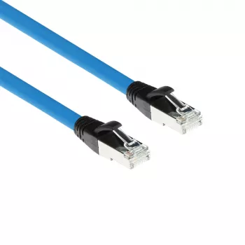 ACT Industrial 2,50 meter Profinet kábel RJ45 konektor samec na RJ45 konektor samec, Superflex CAT6A SF/UTP TPE kábel, tienený