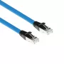 ACT Industrial 2,50 meter Profinet kábel RJ45 konektor samec na RJ45 konektor samec, Superflex CAT6A SF/UTP TPE kábel, tienený