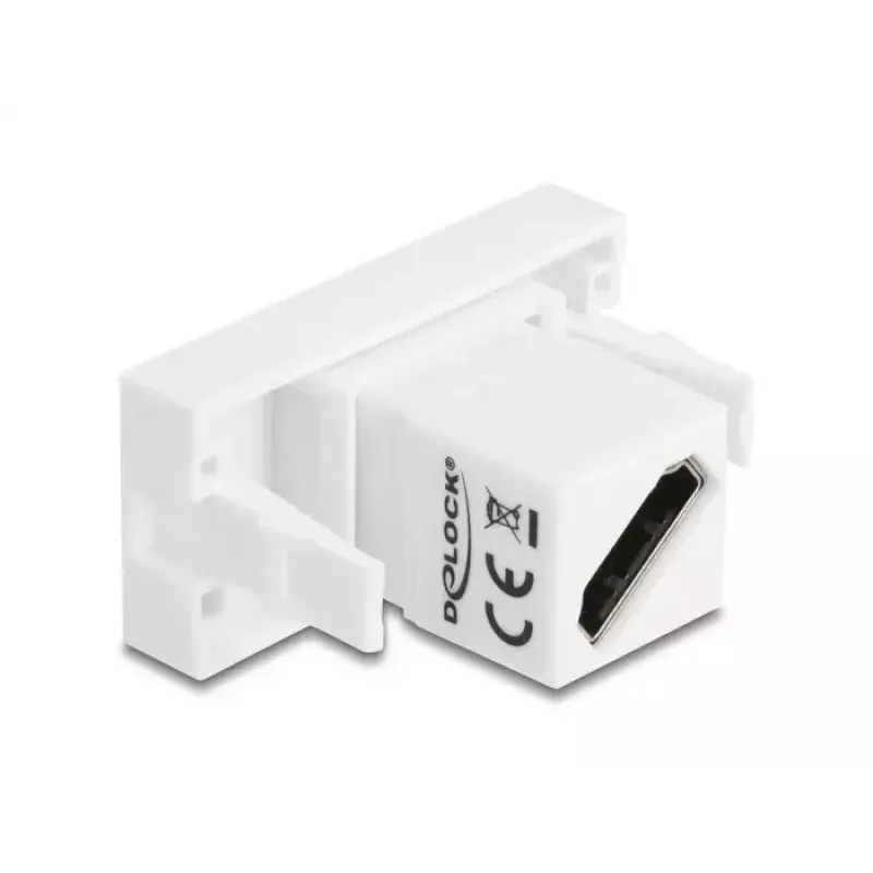 HDMI adaptér DeLOCK 90874 biely konektor 1 HDMI konektor 2 HDMI