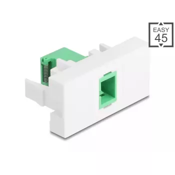 DeLOCK 90877 káblový adaptér SC Simplex zelený biely
