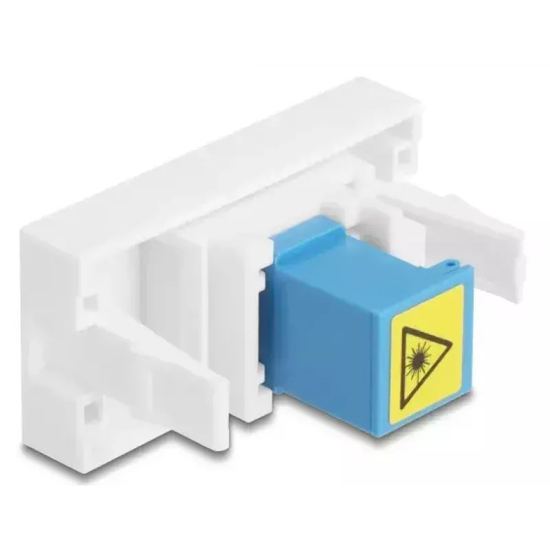 DeLOCK 90878 káblový adaptér SC Simplex modrý biely