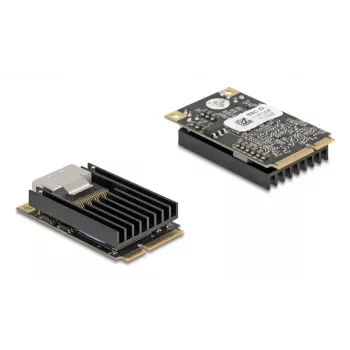 DeLOCK 95280 interný RJ-45 adaptér Mini PCI Express 4 Gbit/s