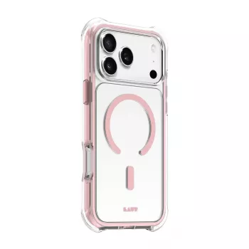 Puzdro na mobil LAUT AERO PROTECT 17,5 cm ružová transparentná