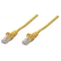 Intellinet sieťový patch kábel, Cat5e, 15 m, žltý, CCA, U/UTP, PVC, RJ45, pozlátené kontakty, bez zachytávania, chránená, doživotná záruka