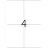 Samolepiaca tlačová etiketa HERMA 8630 A4 105x148 mm