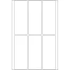 Univerzálne etikety HERMA 32x82 mm biela papier matný 192 ks