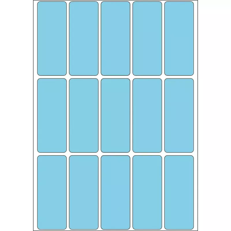 Viacúčelové etikety HERMA 2413 20x50 mm modrý papier matný na ručné popísanie