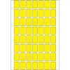 Viacúčelové etikety HERMA 12x18 mm žltý papier matný 1792 ks