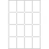 Viacúčelové etikety HERMA 10613 25x40 mm biele odnímateľné/odstrániteľné