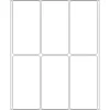 Viacúčelové etikety HERMA 10616 34x67 mm biele odnímateľné papier matný