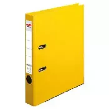 Krúžkový zošit Herlitz 10834778 A4 žltá