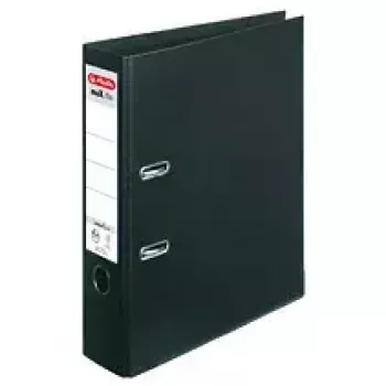 Krúžkový zošit A4 Herlitz 10834315 čierna
