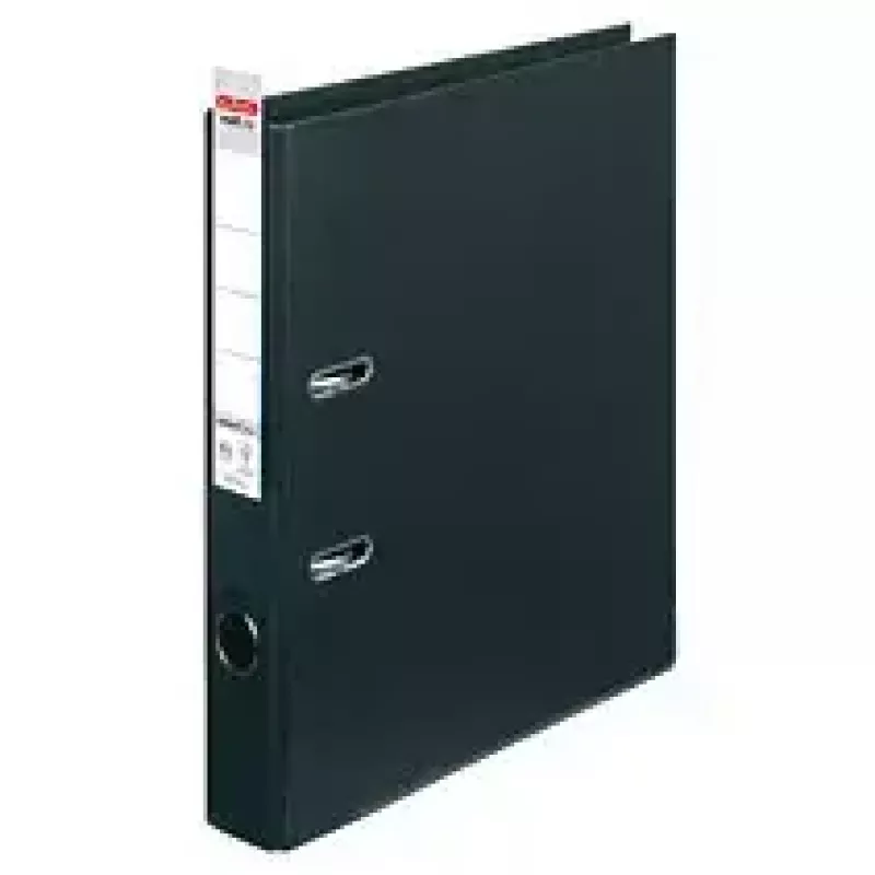 Krúžkový zošit Herlitz 10834729 A4 čierna