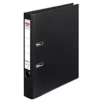 Krúžkový zošit Herlitz 10834729 A4 čierna
