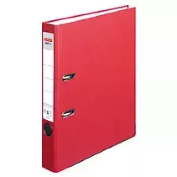 Krúžkový zošit Herlitz 10841641 A4 červená