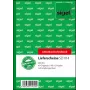 Zošit Sigel SD014 A6 40 listov zelená biela