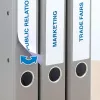 Odnímateľné etikety na spisy HERMA A4 192x38 mm biele 700 kusov