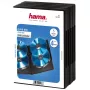 Hama DVD Quad Box, čierny, balenie 5 ks, 4 disky