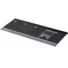 Klávesnica Rapoo E9270P RF Wireless QWERTZ nemecká čierna strieborná