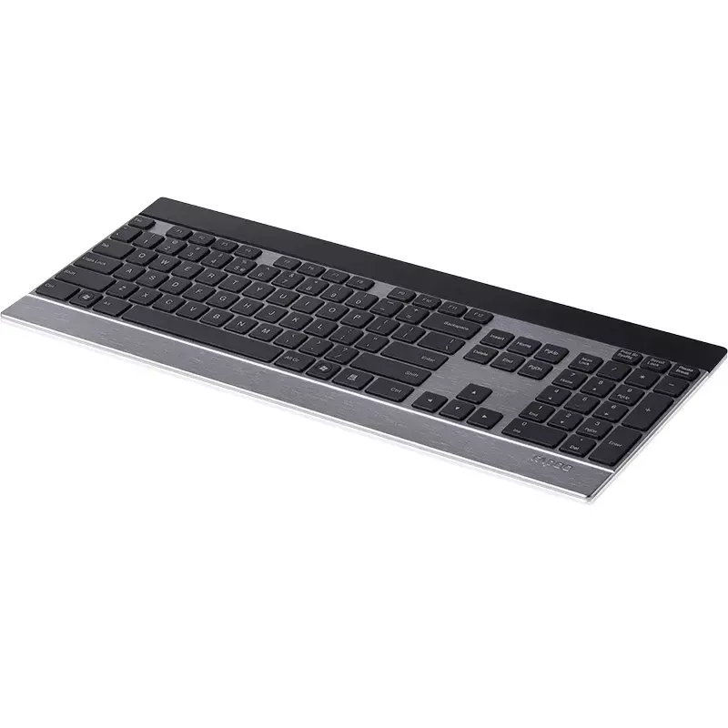 Klávesnica Rapoo E9270P RF Wireless QWERTZ nemecká čierna strieborná
