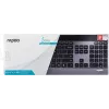 Klávesnica Rapoo E9270P RF Wireless QWERTZ nemecká čierna strieborná