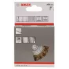 Bosch 2 608 622 130 kotúčová kefa, vlnitý mosadzou pokovený drôt, 80 mm, stopka 6 mm