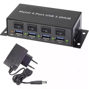 USB hub Renkforce 1318454