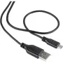 USB 2.0 dátový kábel Renkforce RF-4032111, USB A na Micro-USB B, 1 m, čierny