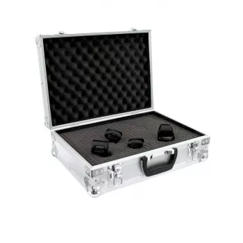 Flightcase Roadinger 30126207 preglejka strieborná 3,7 kg