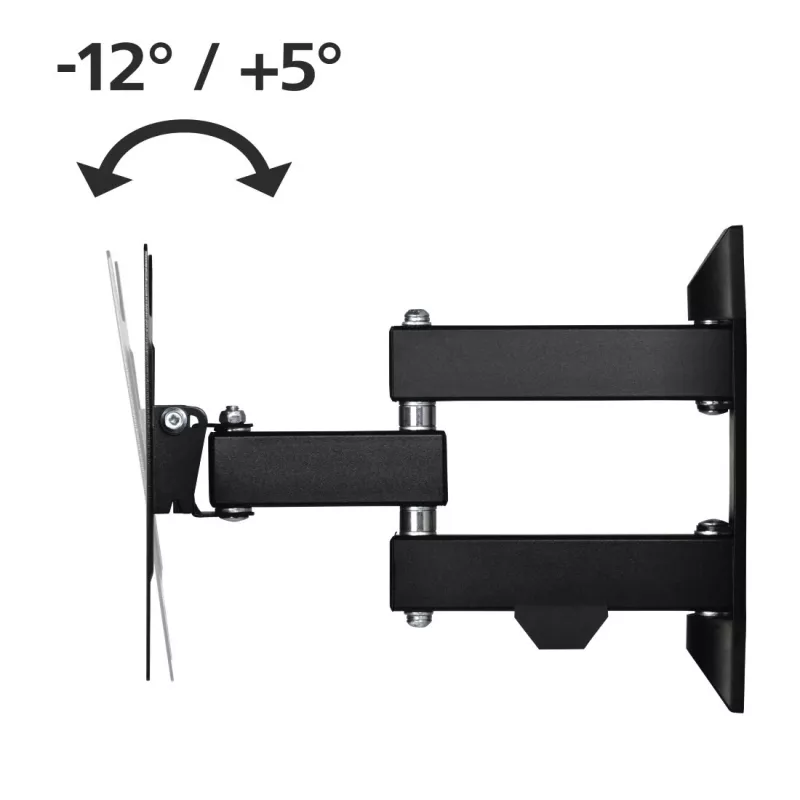 Hama 00118101 TV držiak na stenu 121,9 cm (48 palcov) čierny