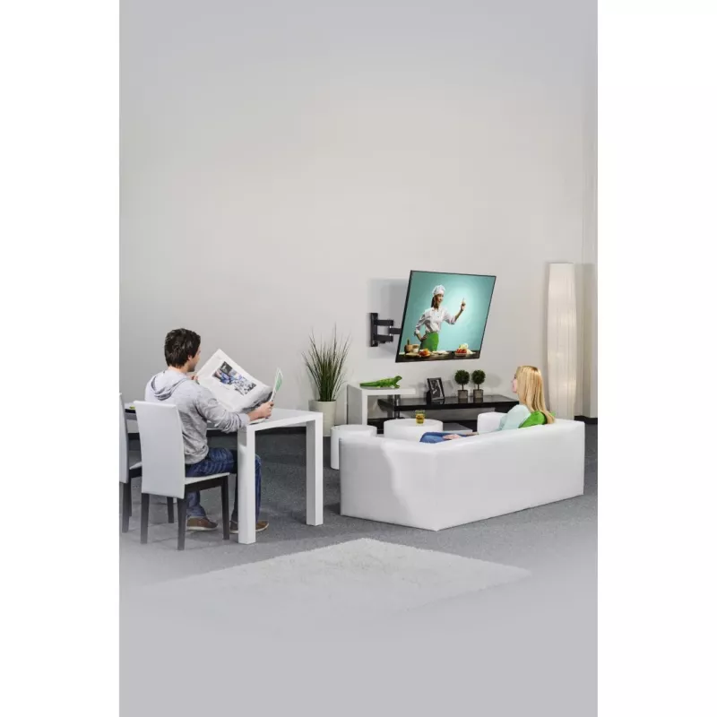 Hama 00118101 TV držiak na stenu 121,9 cm (48 palcov) čierny